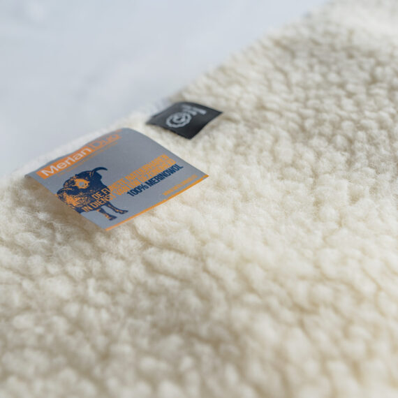 Wollen kussensloop van merinowol